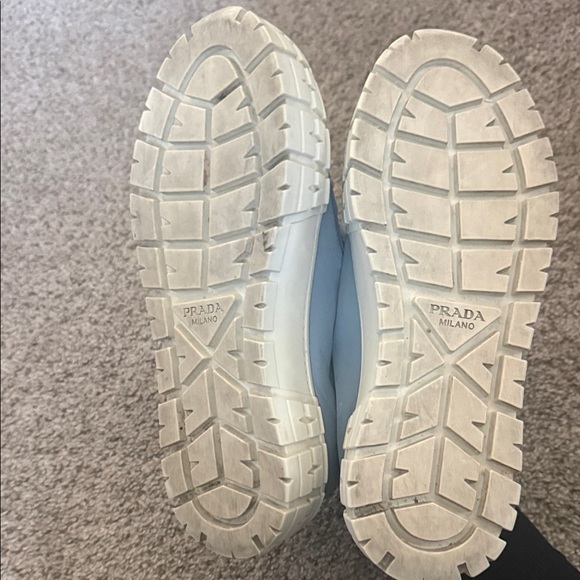 Prada light blue platform sneakers size 8 - Picture 12 of 12